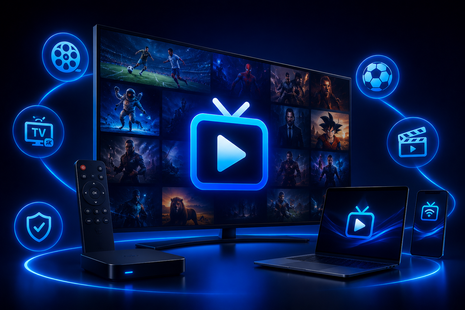 Appareils compatibles avec IPTV Smarters Pro : Android, iOS, Fire Stick, Smart TV, PC